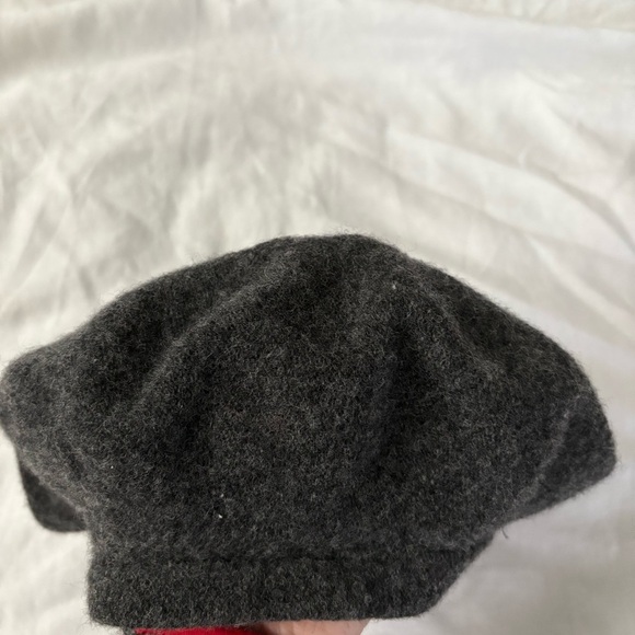 Forever 21 80% Wool Beret Gray y2k vintage 90s French - Picture 2 of 4